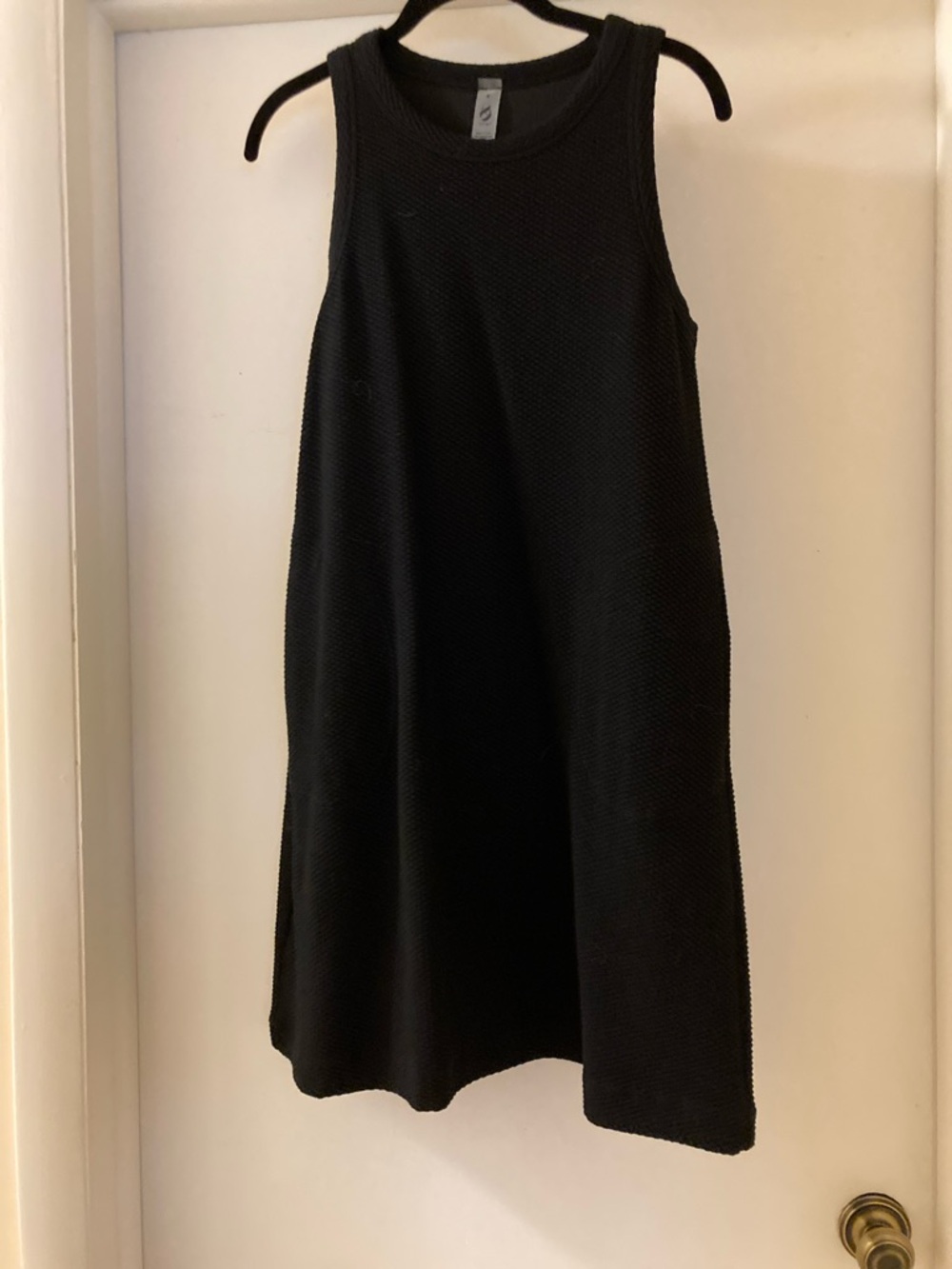 Lou & Grey Black A-Line Knit Dress-Skirt